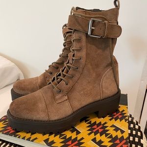 NWOB SAM EDELMAN JUNIP COMBAT BOOT 5.5